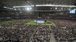 Docklands witnesses a huge event