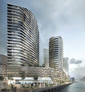 New towers for Victoria Harbour