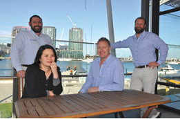 Docklands’ new marina lounge opens