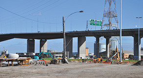 Progress on Docklands’ Ron Barrassi Senior Park