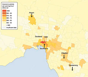 Docklands has the highest wage earners in the state