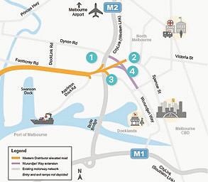 Shortlist for Western  Distributor construction