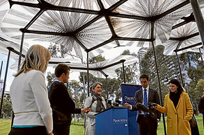 New pavilion officially opens