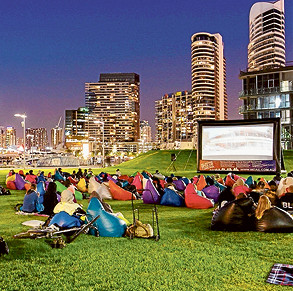 What’s with outdoor cinema?