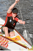 Rising dragon-boating star