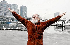 Docklands inspires visiting actor