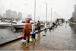 Rain, what rain?