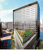 Final office tower tops out