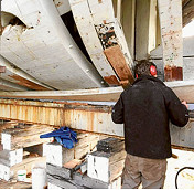 First planks for Alma Doepel