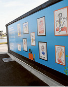 Gowrie artwork hoarding