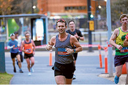 Runners descend on Docklands