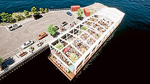 From Alma to ATET: new barge project to enliven Docklands