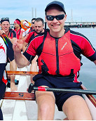 Local dragon boats join national pride paddle