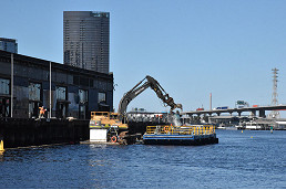 Demolition of Central Pier progresses