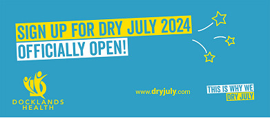 Dry July is upon us, Docklands