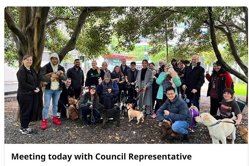 A call to register pets in Docklands