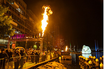Firelight Festival returns to heat up Docklands
