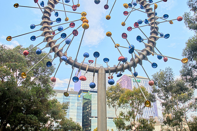 City works on repair solution for Docklands’ Blowhole sculpture