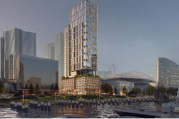 State approves major Docklands build-to-rent tower near Marvel Stadium