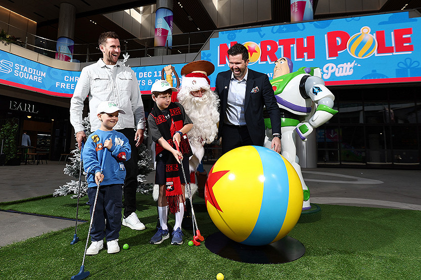 Marvel Stadium unveils “The North Pole” Christmas wonderland