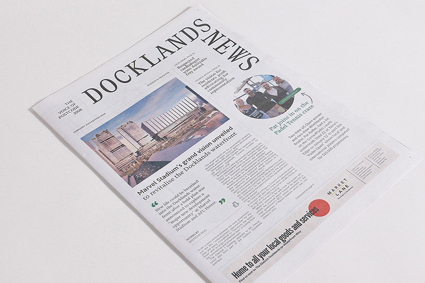 Vale Docklands News – welcome, The Melburnian