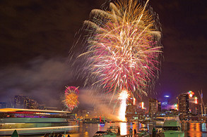 NYE fireworks a success