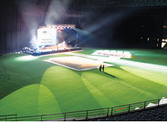 Stadium gets intimate