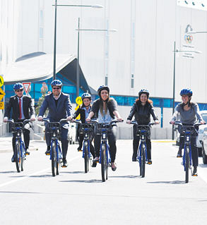 ING adopts pedal power