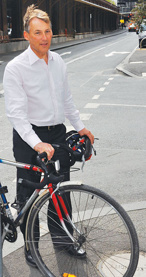 Riding to work has never been easier