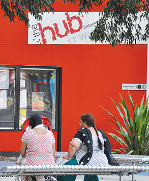 Hub site zoned for community