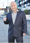 Simon hands over the keys to NewQuay
