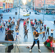 Flash mob for a cause