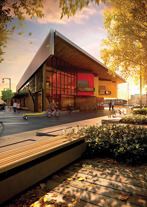 Community precinct underway