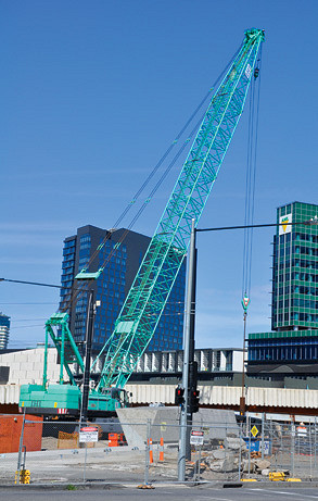 Stynes Bridge is on track