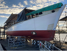 A new date for the Alma’s return to water