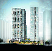 Build-to-rent towers next to stadium get council backing